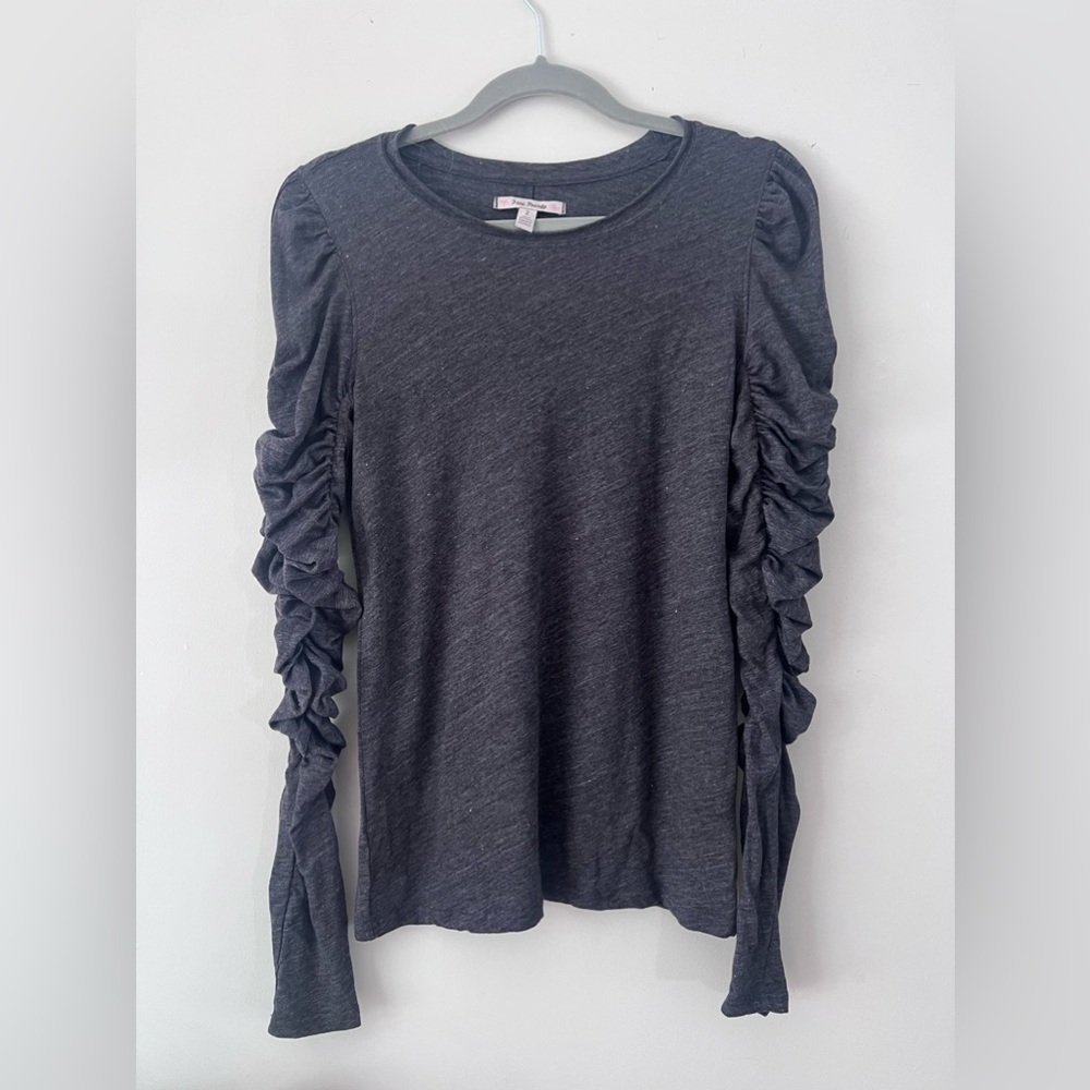 Heather grey Free People Top